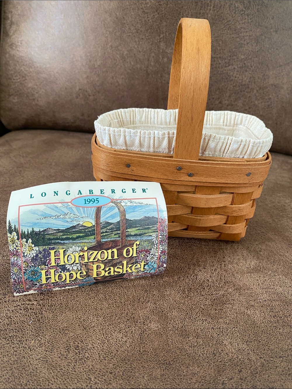 Longaberger 1995 Horizon of Hope Basket